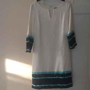 Ann Taylor Sparkly Shift Dress